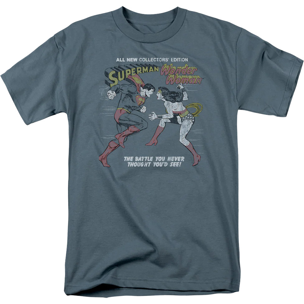 Superman Vs Wonder Woman Dc Comics Tshirt